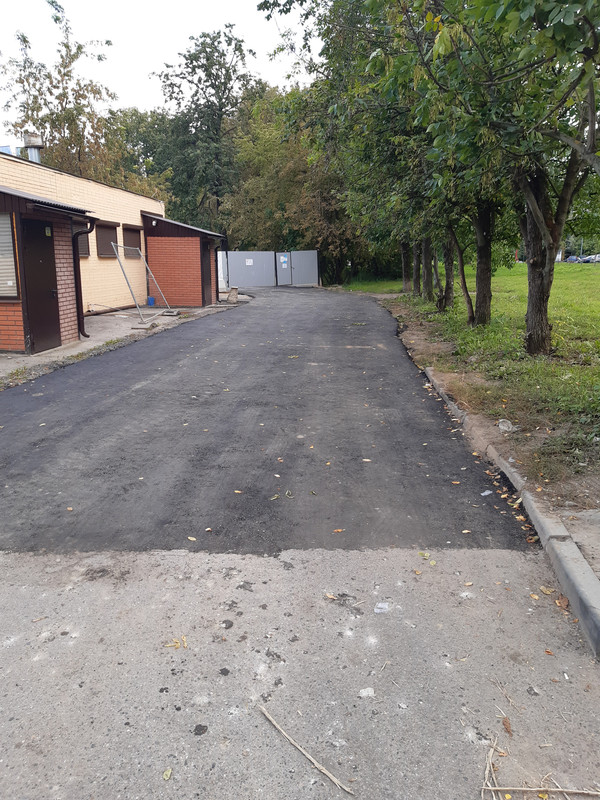 Кременчугская 11-17 въезд на стройплощадку